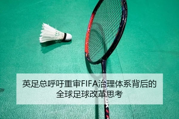 英足总呼吁重审FIFA治理体系背后的全球足球改革思考